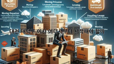 대전 대덕구 이사, 어디서부터 시작해야 할까? 🚚📦✨